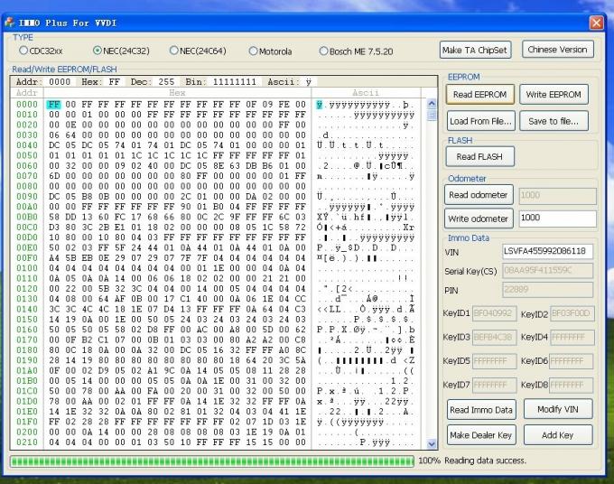 VVDI-Software-Anzeige 3