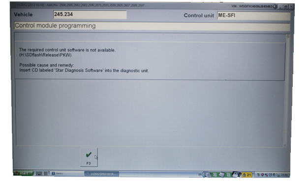 V2012.11 MB Sd schließen Stern-die Unterstützung des Vertrags-4 an, die off-line 3 programmiert