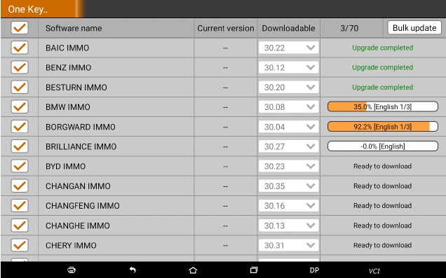 obdstar x300 DP pad2 plus Aktualisierung 2