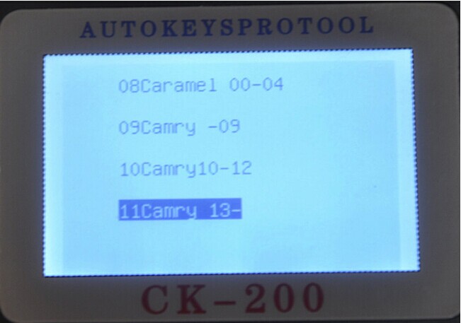 Programmierer-Schirm Display-6 des Schlüssel-CK-200
