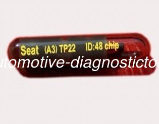 Ein guter Preis. Chip-Selbstschlüsseltransponder-Chip SEATS A3 TP22 ID48, Soem-Auto-Schlüssel-Chips Online