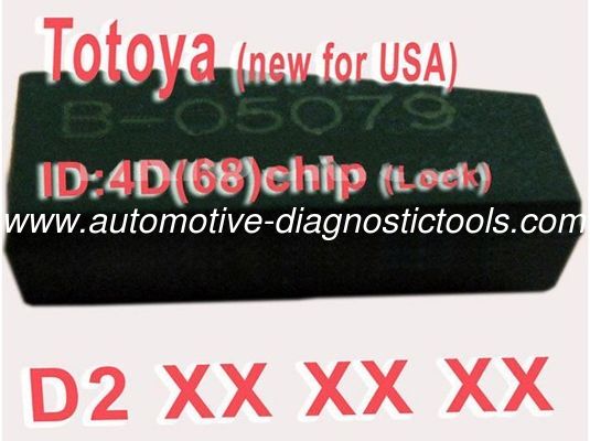 Ein guter Preis. Selbstschlüsselchip D2xxxx, Auto-Schlüsseltransponder-Chip Toyotas 4D 68 für Toyota Online