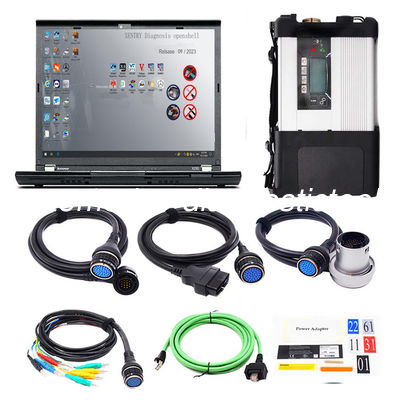 Ein guter Preis. V2026 MB SD Connect C5 DOIP Mercedes Diagnosetool für Mercedes Benz Autos und Lastwagen Plus X230 Laptop Online