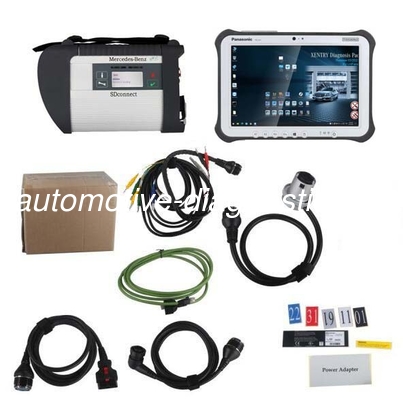 Ein guter Preis. MB SD Connect Compact 4 für Mercedes mit Panasonic FZ G1 Tablet 2025 Software bereit zur Verwendung Online