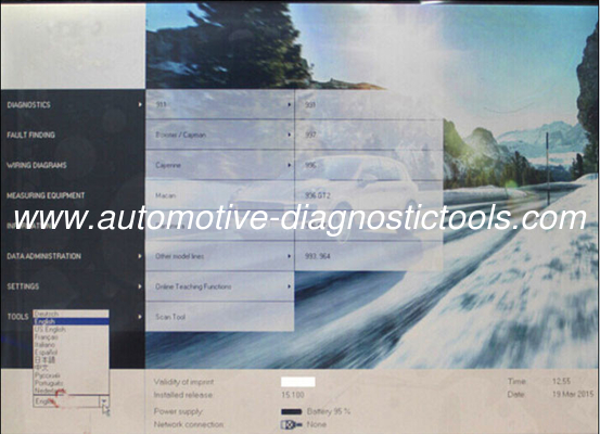 Ein guter Preis. V18.150 Porsche PIWIS Software für Porsche Piwis Tester II Online
