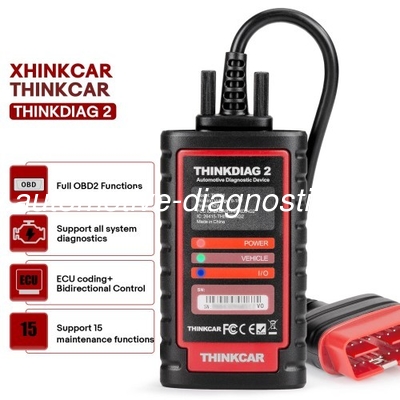 Ein guter Preis. 2025 THINKCAR Thinkdiag2 All-System-Diagnosetool Auto VIN ECU Codierung 15+ Reset-Funktion Ein Jahr kostenloses Update Online