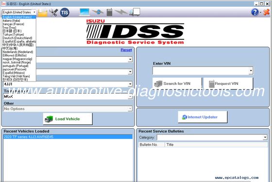 Ein guter Preis. Neueste 2025.02 G-IDSS E-IDSS US-IDSS Export-Diagnosesoftware für ISUZU Online