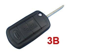 Ein guter Preis. Land Rover-Fernschlüsselfreie räume, 3 Knopf-Plastikauto-Schlüssel Shell für Land Rover Online