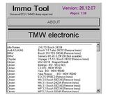 IMMO TOOL V26.12.2007, Automotive Diagnostic Software To Repair ECUs, Immobilisers