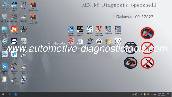 Ein guter Preis. V2023.09 MB DOIP SD Connect C4/C5 Super Engineering Software mit DTSmonaco und Vediamo Online