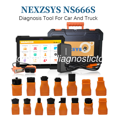 Ein guter Preis. NexzSYS 666 Supper Autodiagnostik-Tool für Autos und LKWs 2 in 1 Online