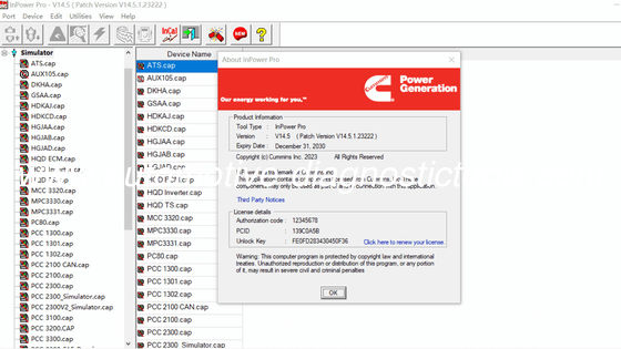 Ein guter Preis. Cu-mmins lnPower Pro V16.0 + INCAL 2025 Diagnosesoftware Online