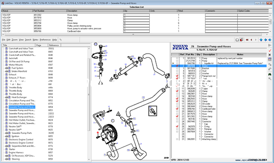 Ein guter Preis. [08.2024] Volvo Penta EPC 6 Offline-Ersatzteile für industrielle Motoren Katalog Online