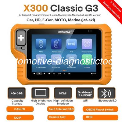 Ein guter Preis. 2026 OBDSTAR X300 Classic G3 Schlüsselprogrammierer Online