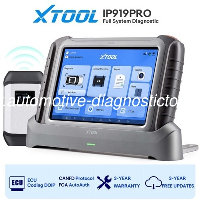 Ein guter Preis. XTOOL InPlus IP919 Wireless XTOOL Diagnosetool mit ECU-Codierung, 42+ Service, FCA AutoAuth, Topologie-Karte Online