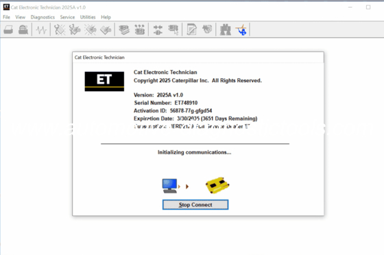 Ein guter Preis. 2025A CAT ET ET3 Diagnosesoftware Online