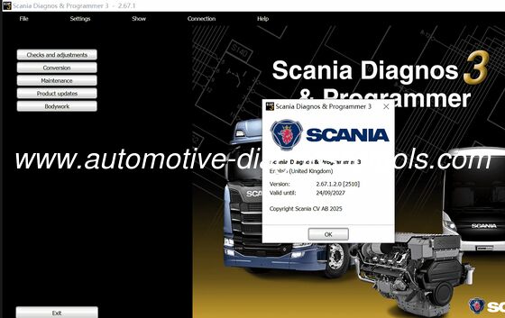 Ein guter Preis. 2026 Neueste Scania VCI und VCI3 SDP3 V2.69.1 Software für die Automobildiagnostik für Scania-Lkw/Busse Online