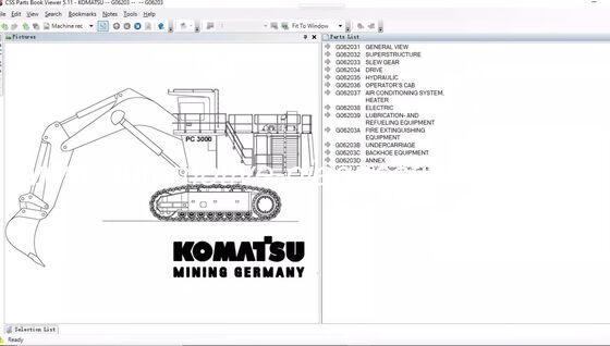 Ein guter Preis. [Komatsu EPC] 2022.03 CSS EPC Ersatzteilkatalog für Komatsu Online