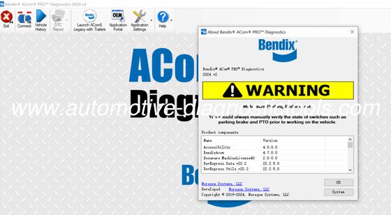 Ein guter Preis. Bendix Acom Pro 2024 v2 Diagnosesoftware Online