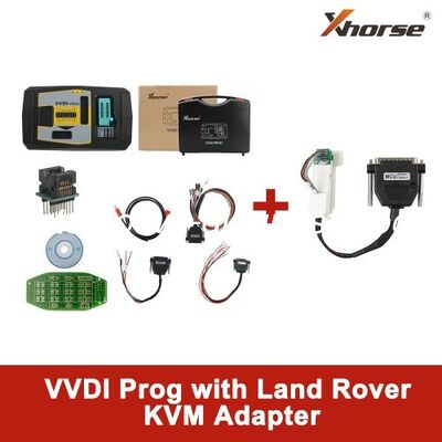 Ein guter Preis. Xhorse VVDI PROG Programmiergerät mit Land Rover KVM Adapter, kein Löten erforderlich Online