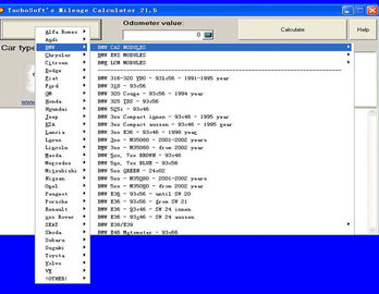 Ein guter Preis. TachoSoft-Entfernungsmesser/Kilometertaschenrechner V21.5, selbstbewegende Diagnose-Software für Audi, Acura Online