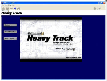 Ein guter Preis. Mitchell auf Ausgabe der schweren LKW-Demand5, selbstbewegende Diagnose-Software für, Mercedes Online